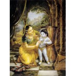 Mother Yashoda ties Krishna